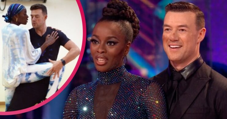 Strictly's AJ Odudu sends fans wild with steamy Kai Widdrington photo on Instagram amid romance rumours