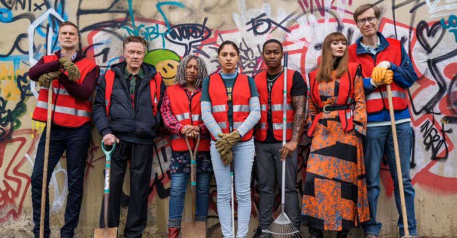 Darren Boyd, Christopher Walken and Stephen Merchant are among the cast members of The Outlaws