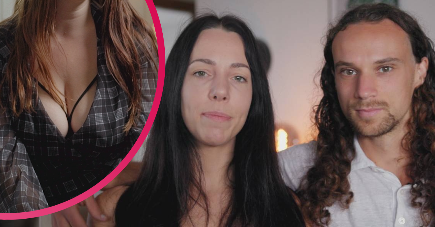 Lana Michaels and Shawn from Channel 4 documentary Breastfeeding My Boyfriend
