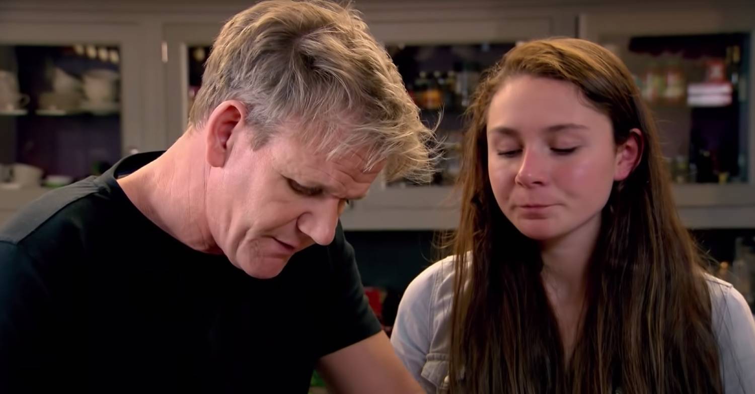 Gordon Ramsay with daughter Megan Ramsay