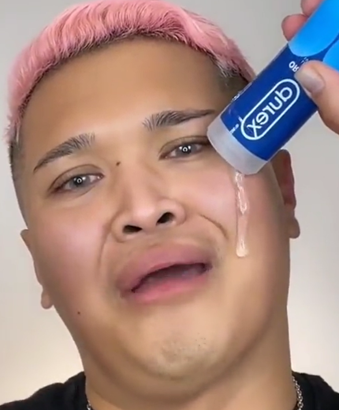 tiktok lube primer makeup hack