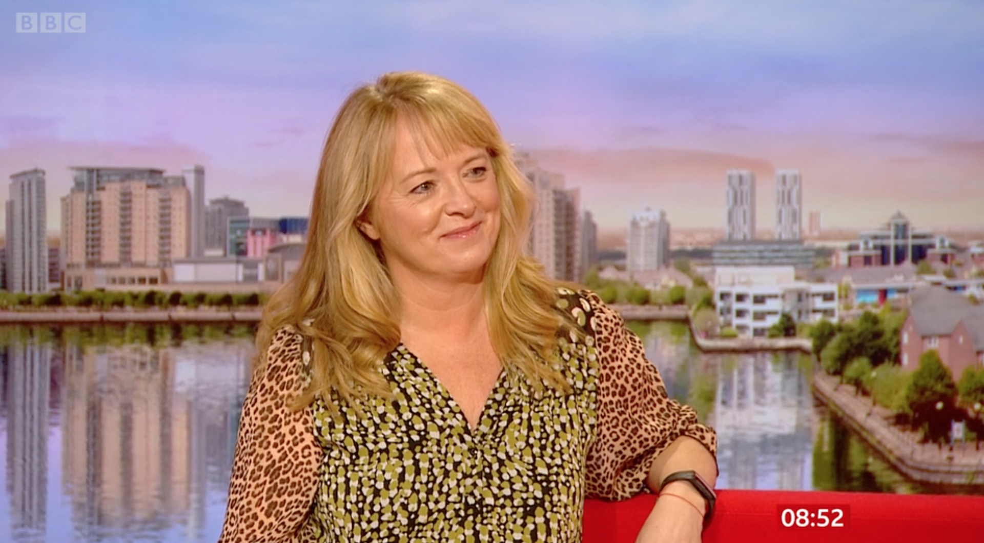 Sall Ann Matthews on BBC Breakfast
