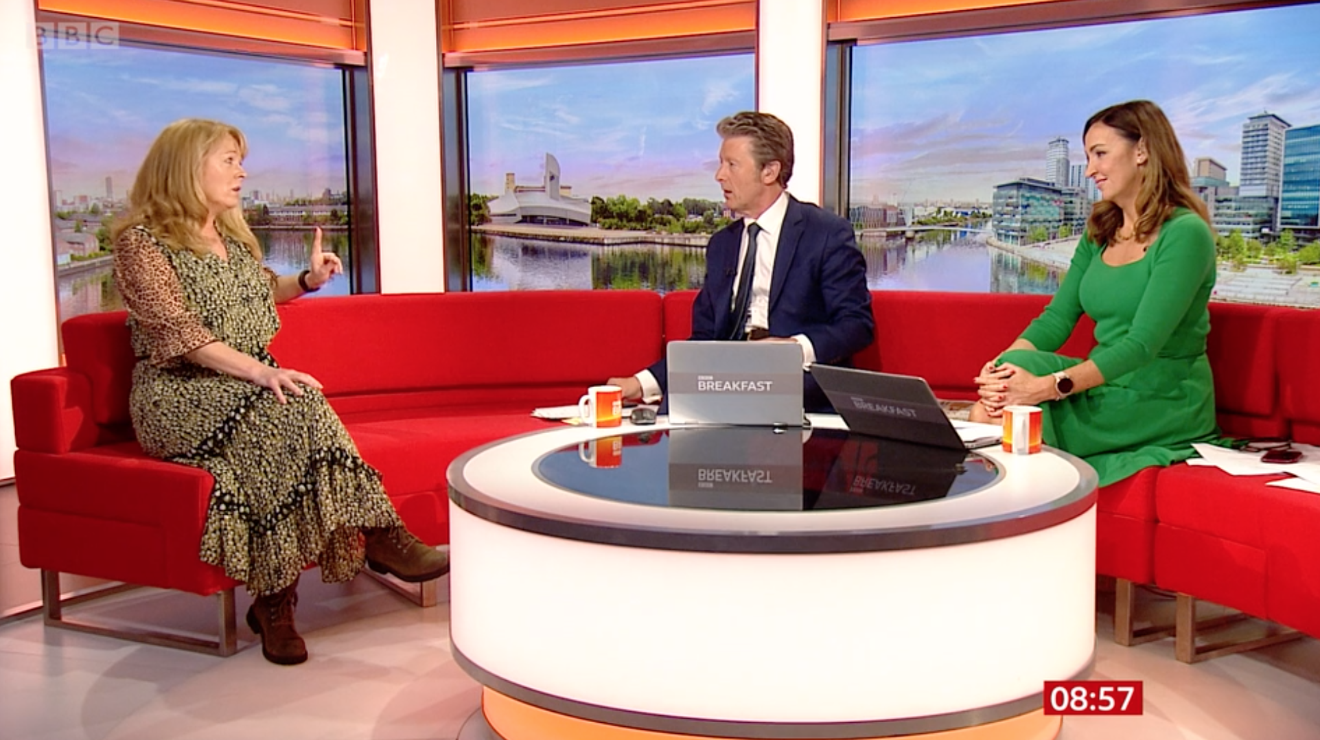 Sally Ann Matthews on BBC Breakfast