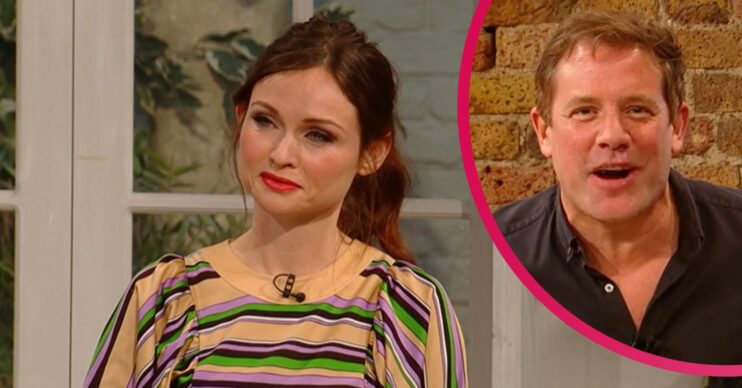 Sophie Ellis Bextor and Matt Tebbutt on Satuday Kitchen