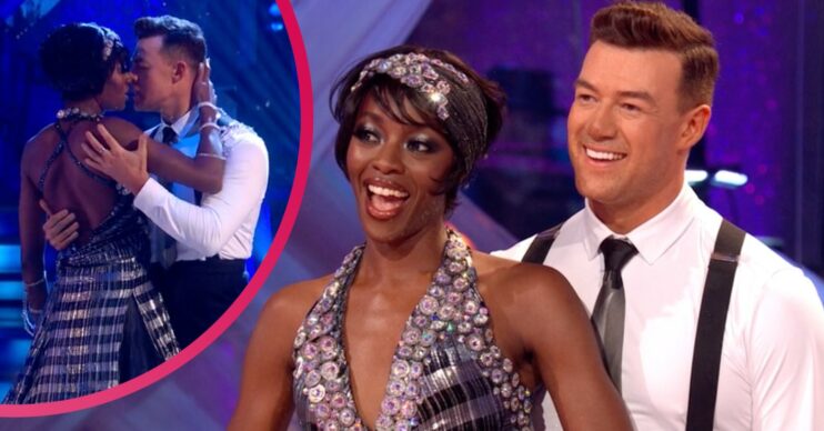 AJ Odudu and Kai Widdrington wowed with their American Smooth on Strictly