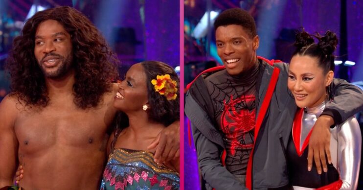 Couples Ugo Monye and Oti Mabuse, and Rhys Stephenson and Nancy Xu both performed a Couple's Choice routine