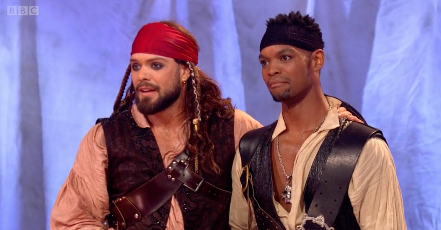 John Whaite and Johannes Radebe on Strictly