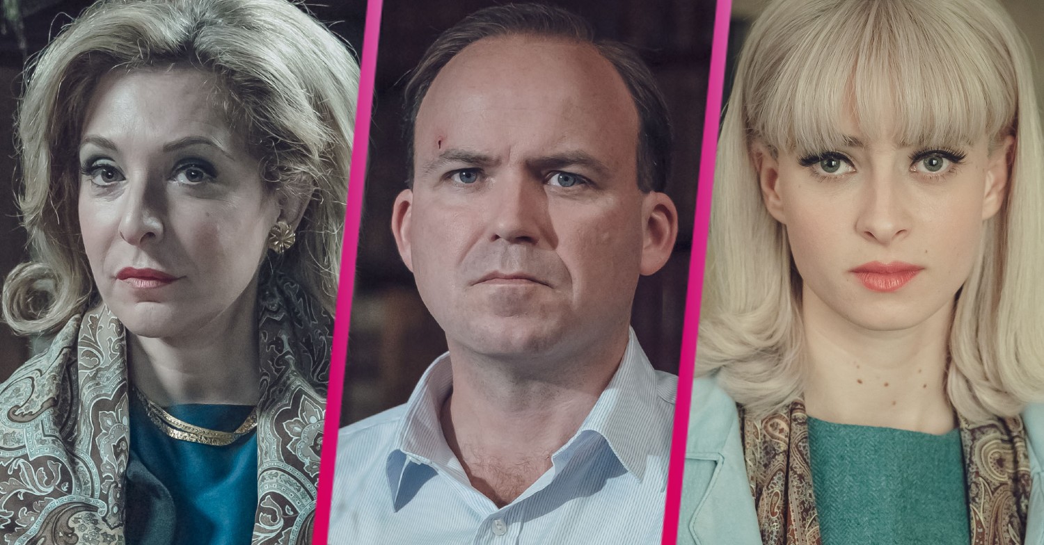 Tracy-Ann Oberman, Rory Kinnear and Agnes O'Casey