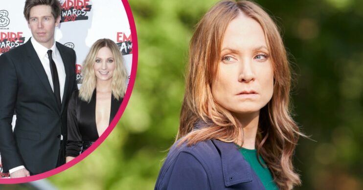 Joanne Froggatt and husband