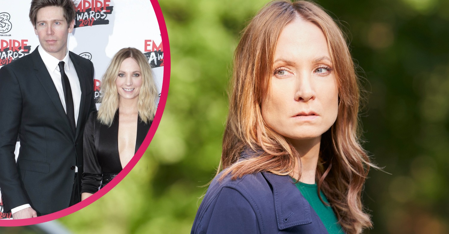Joanne Froggatt and husband