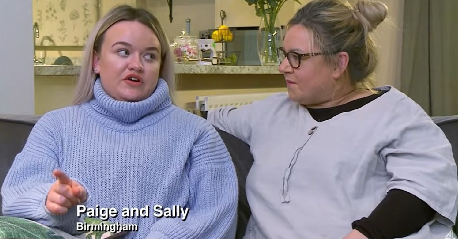 paige and her mum Sally on gogglebox
