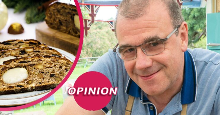 Jurgen on Great British Bake Off