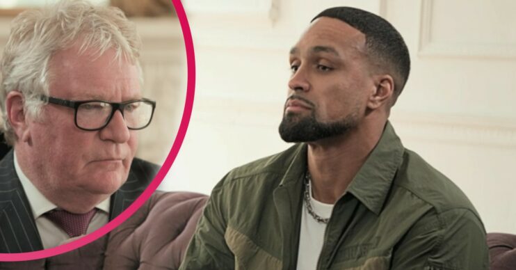 Jim Davidson walked out of an interview with Ashley Banjo