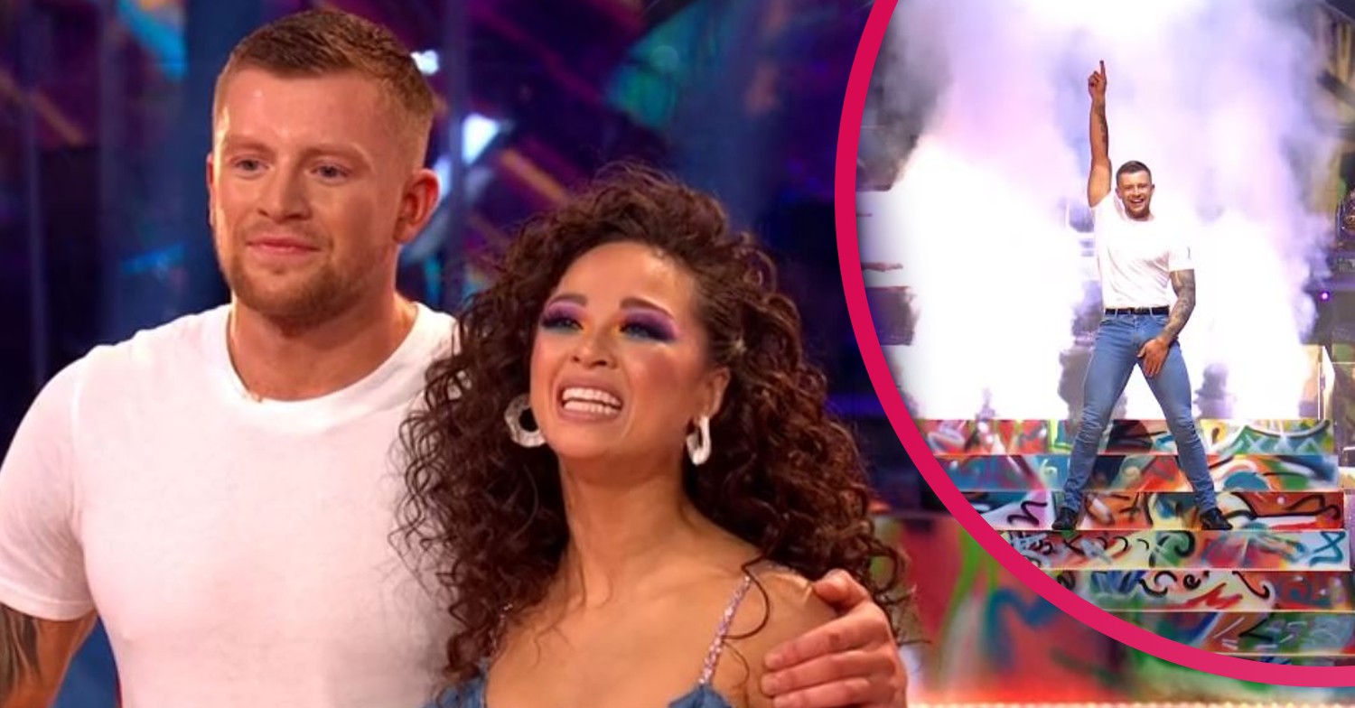 Adam Peaty and Katya Jones on Strictly Come Dancing