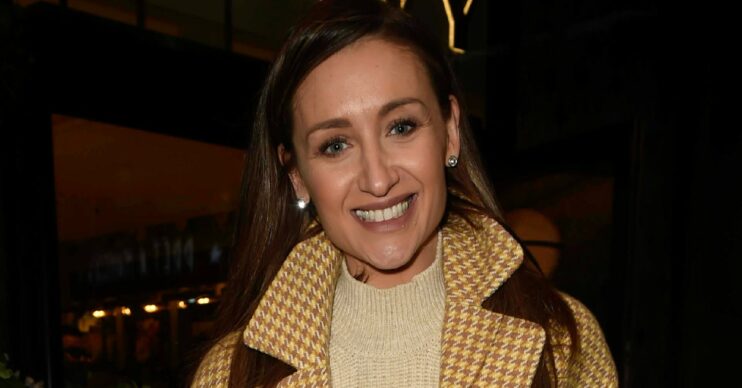 Catherine Tyldesley at The Ivy