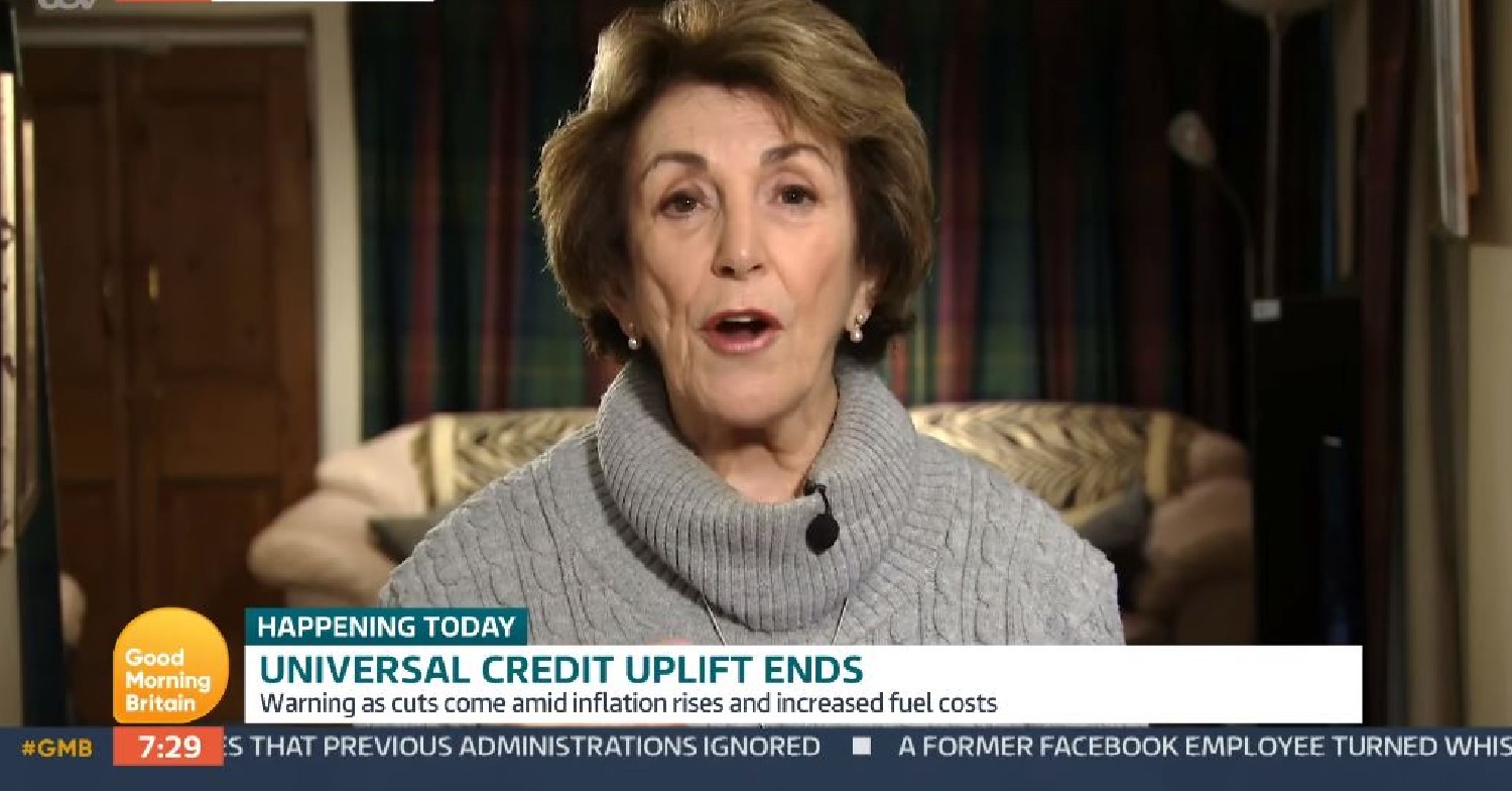 Edwina Currie appears on GMB today