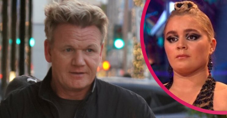 Gordon Ramsay and his daughter Tilly Ramsay, who was targeted by Steve Allen