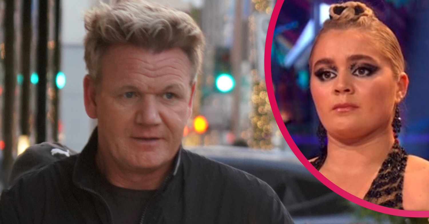 Gordon Ramsay and his daughter Tilly Ramsay, who was targeted by Steve Allen