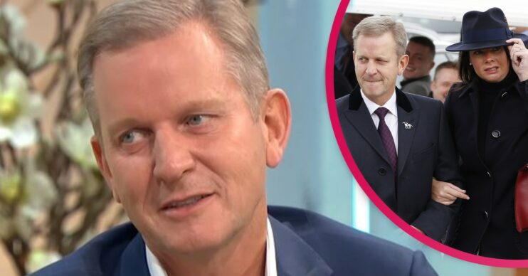 Jeremy Kyle and his fiancee Vicky Burton