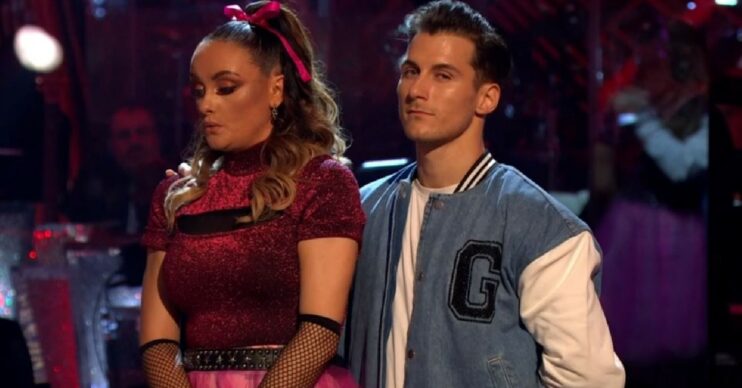 Katie McGlynn and Gorka Marquez on Strictly Come Dancing