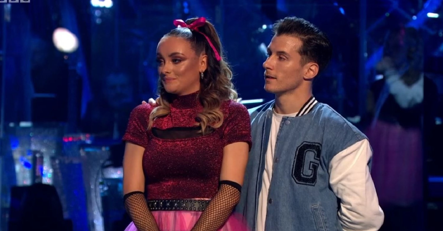 Katie McGlynn and Gorka Marquez on Strictly Come Dancing