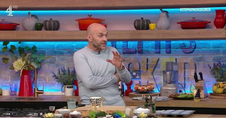 Simon Rimmer Channel 4 Simon Rimmer in tears discussing dad's death with daughter