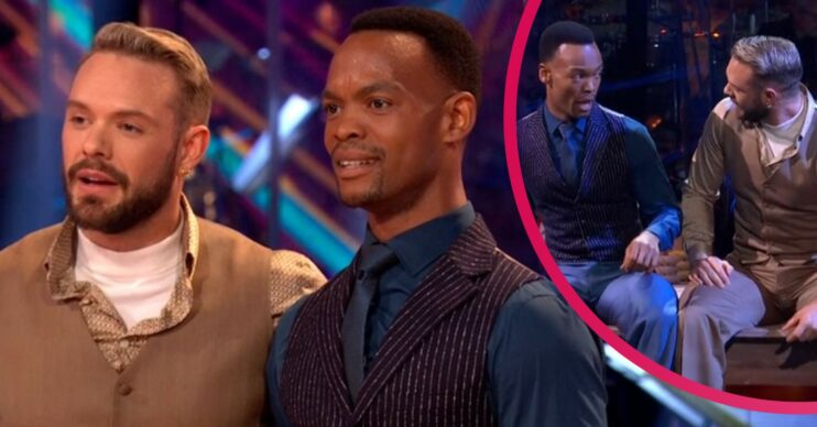 John Whaite and Johannes Radebe on Strictly Come Dancing