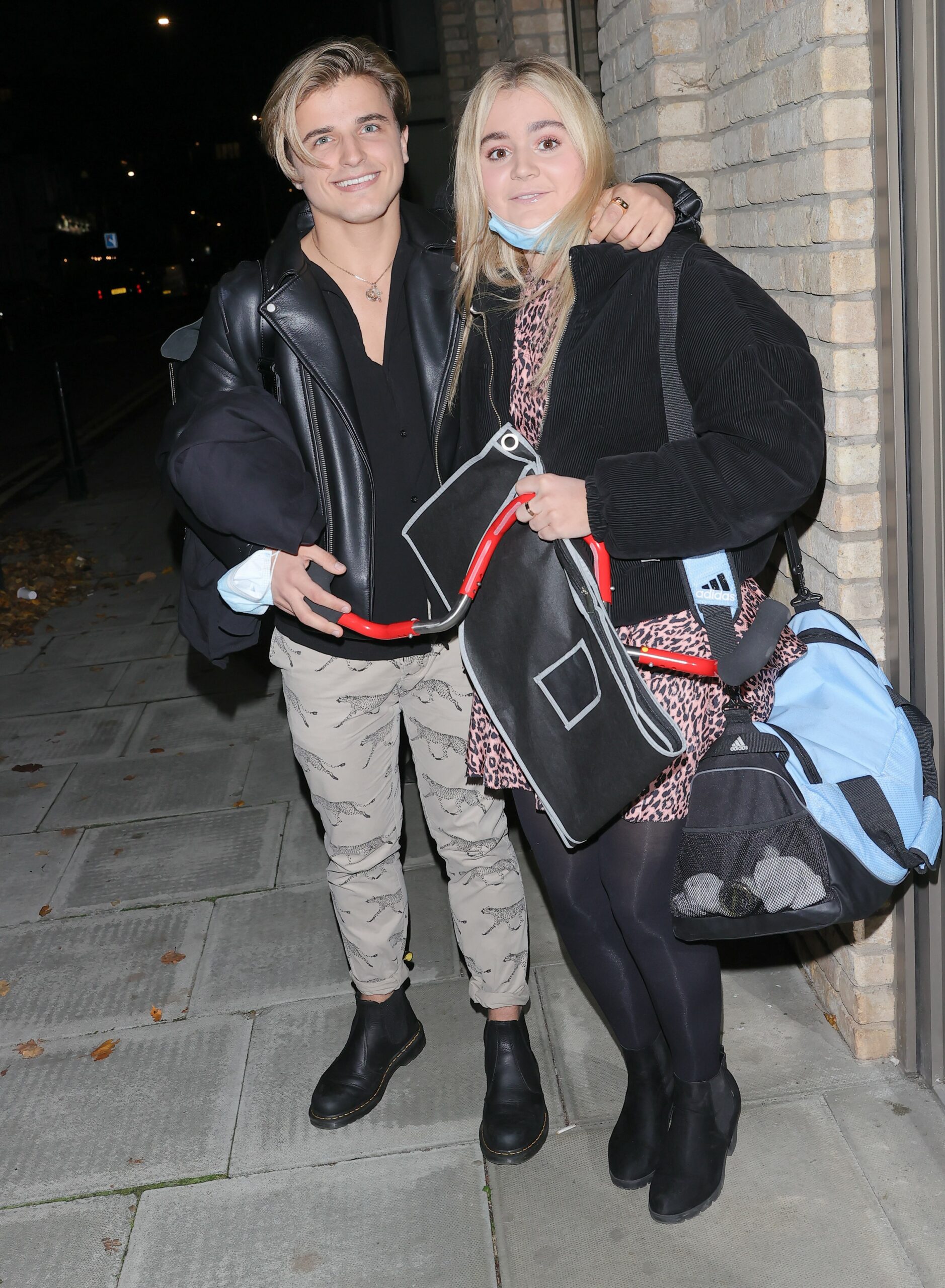 Tilly Ramsay with her Strictly partner Nikita Kuzmin