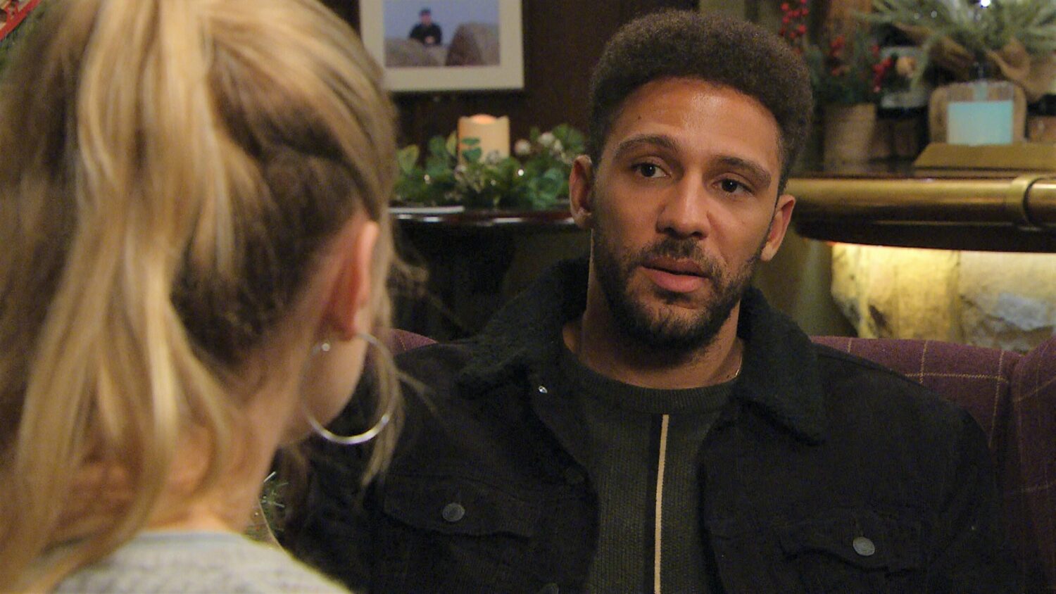 Emmerdale Dec 1 Billy wants assurance from Dawn she won't break his heart