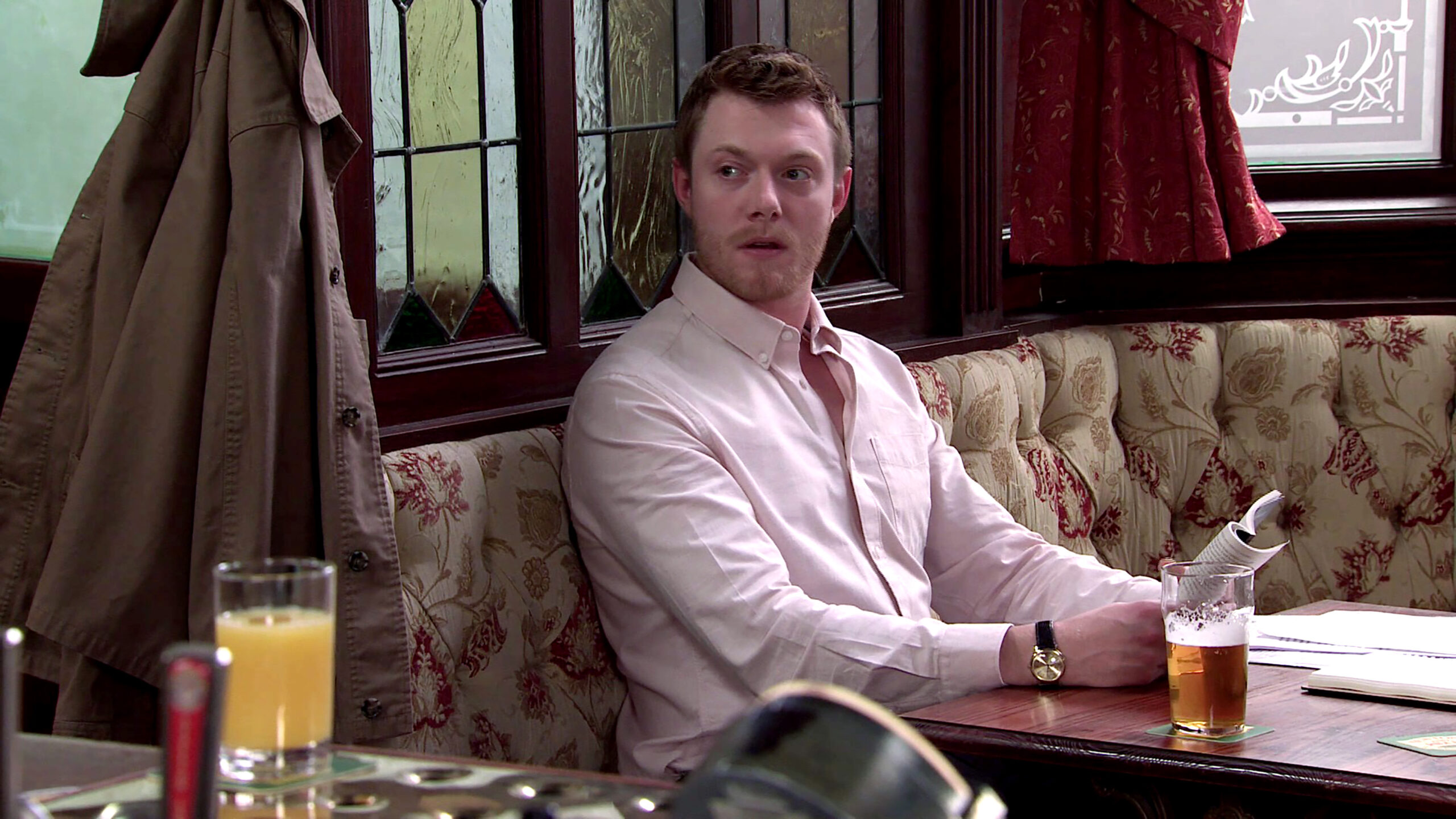 Coronation Street Daniel is jealous in the Rovers