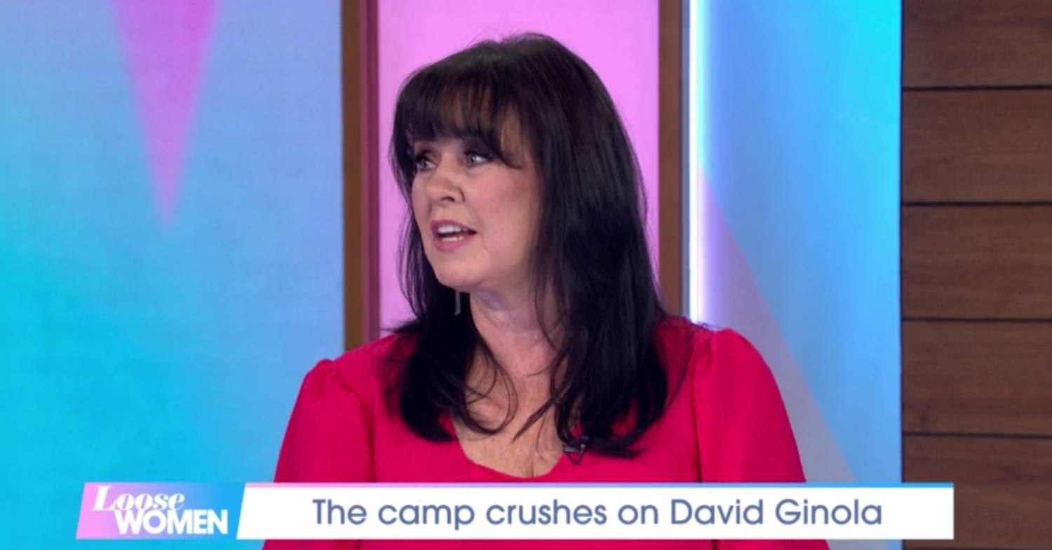 Coleen Nolan was almost breathless at the thought of David Ginola! 
