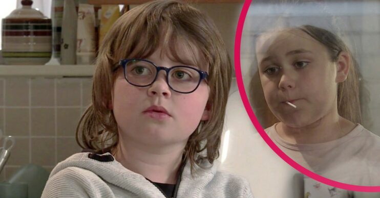 Coronation Street Sam and Lily