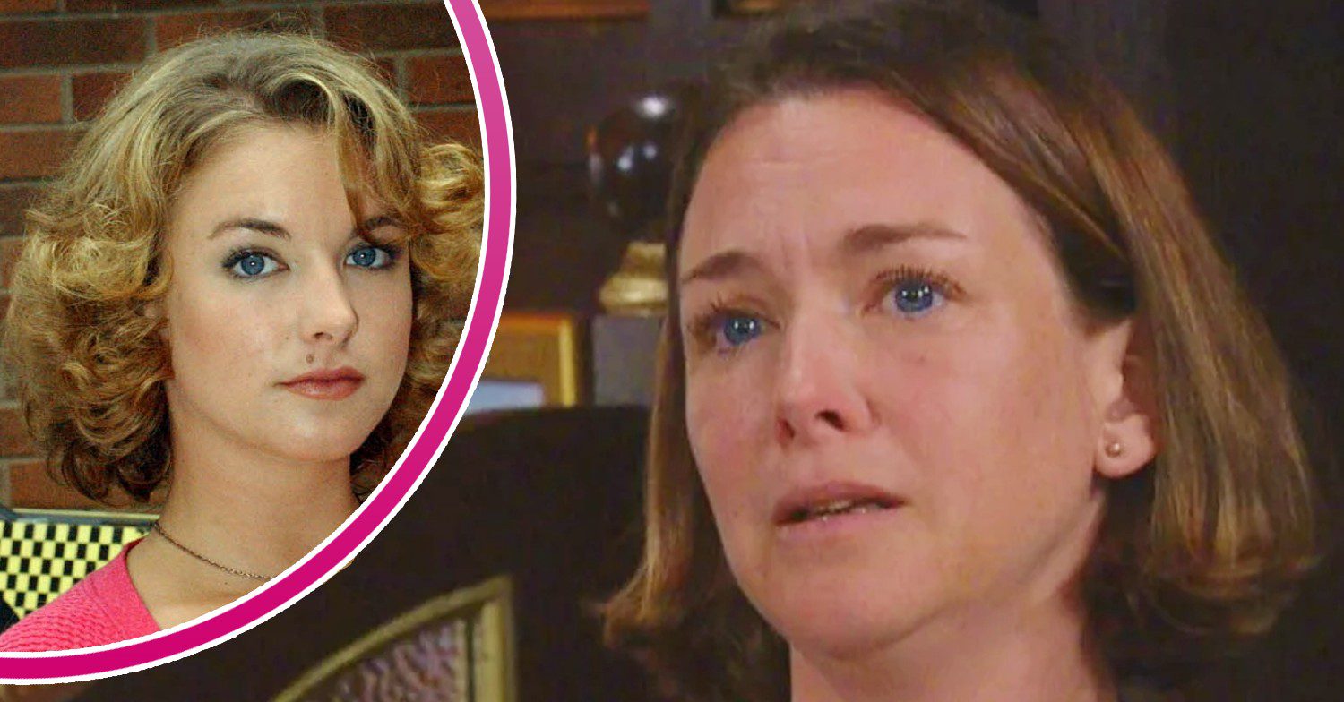 Emma Stansfield as Ronnie Clayton in Coronation Street and Lloyd's wife Julie in Emmerdale comp image