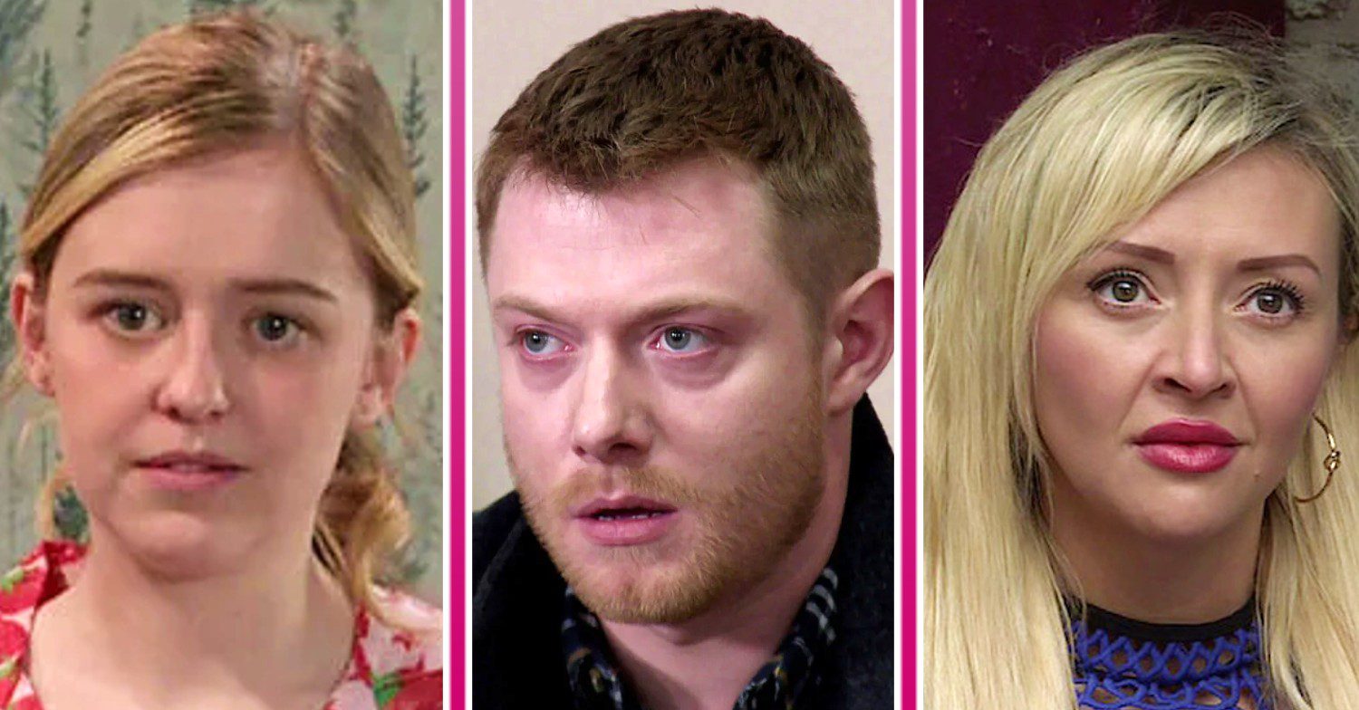 Coronation Street comp image of Summer, Daniel and Nicky (Credit: ITV/Comp ED!)