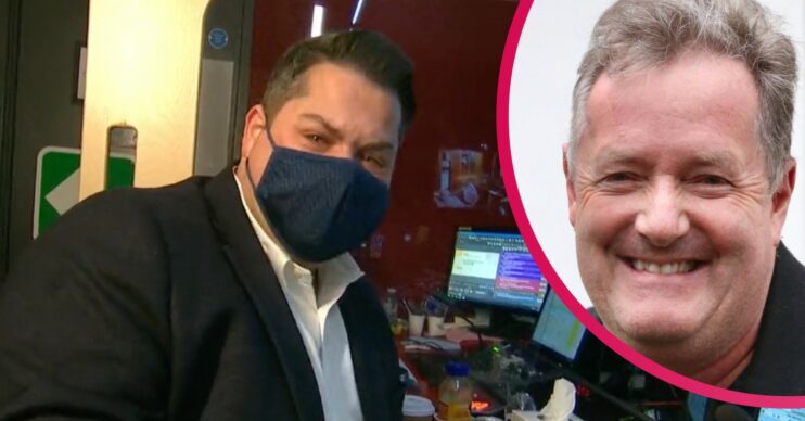 Piers Morgan and GMB director