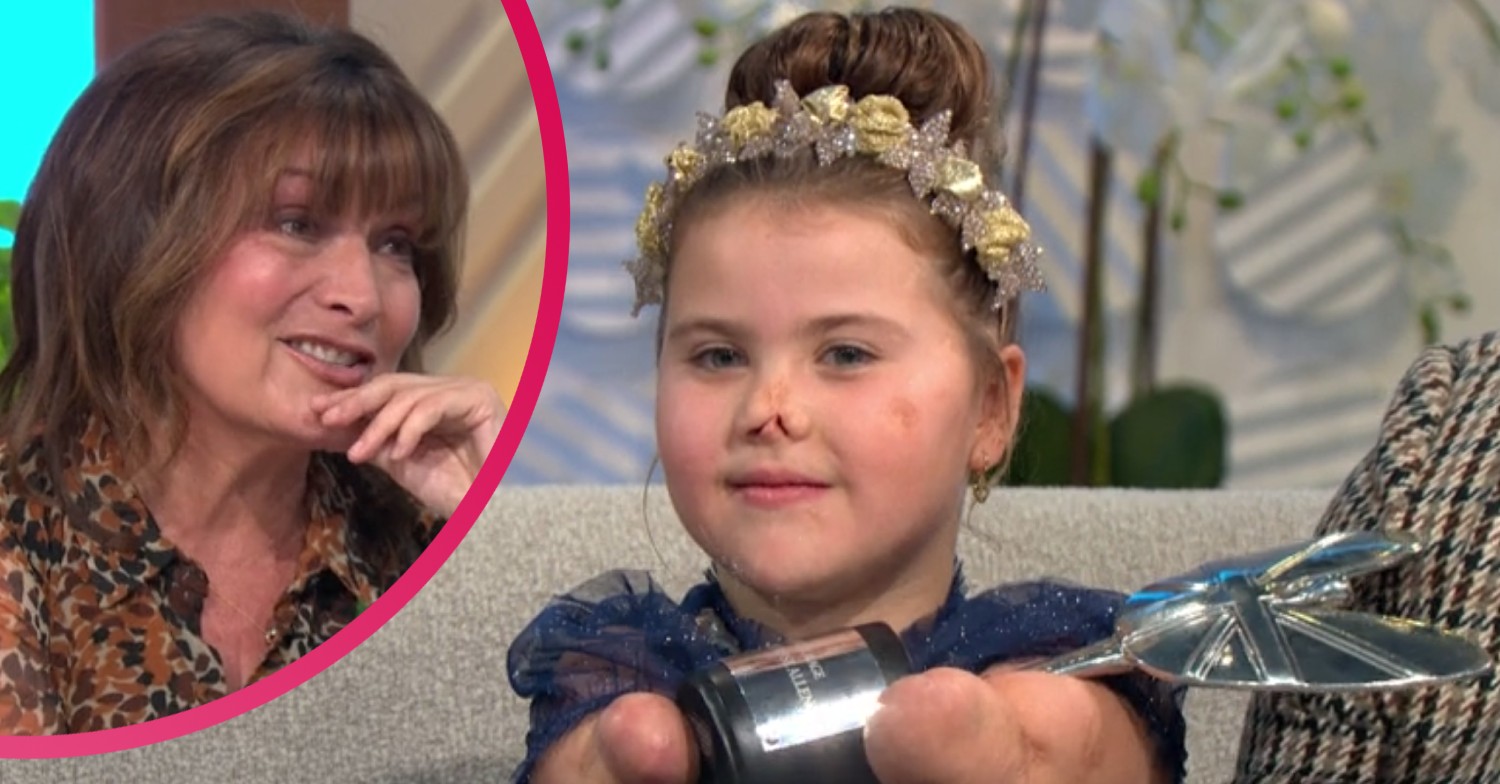 Harmonie-Rose Allen: Miracle meningitis survivor 'brightens up viewers' days' after adorable Lorraine appearance