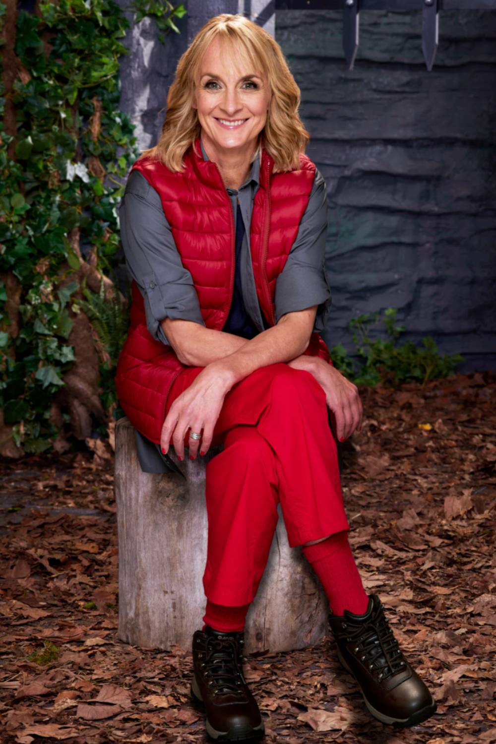 Louise Minchin is ready to "give out hugs and make the food more edible" on I'm A Celebrity 2021