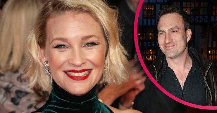 Joanna Page and James Thornton