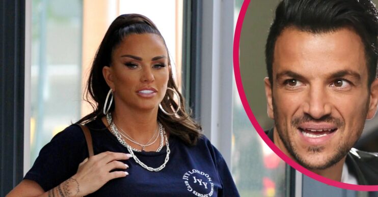 Katie Price and Peter Andre