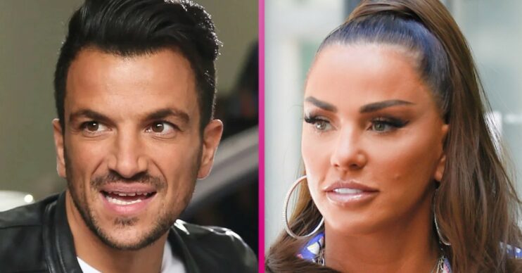 Peter Andre and Katie Price