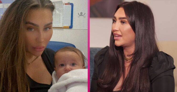 Lauren Goodger reacts on Instagram following split from boyfriend Charles Drury while their daughter is in hospital