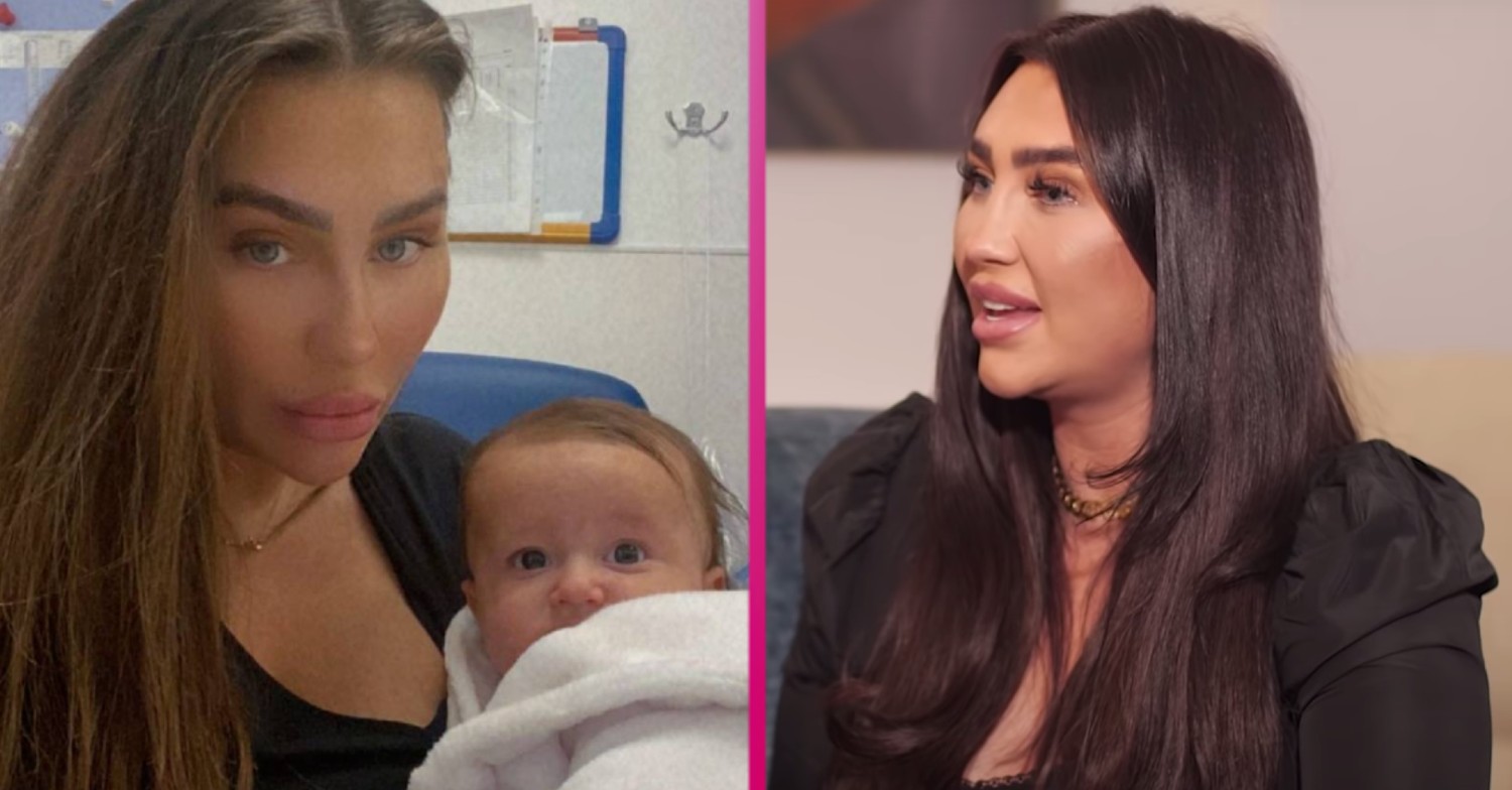 Lauren Goodger reacts on Instagram following split from boyfriend Charles Drury while their daughter is in hospital