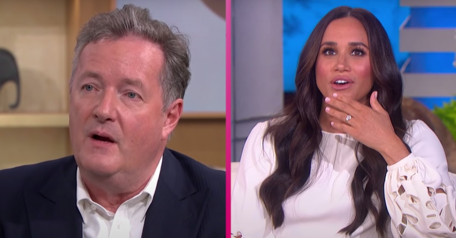 Piers Morgan makes savage 'bullying in workplace' dig at Meghan Markle and Ellen interview