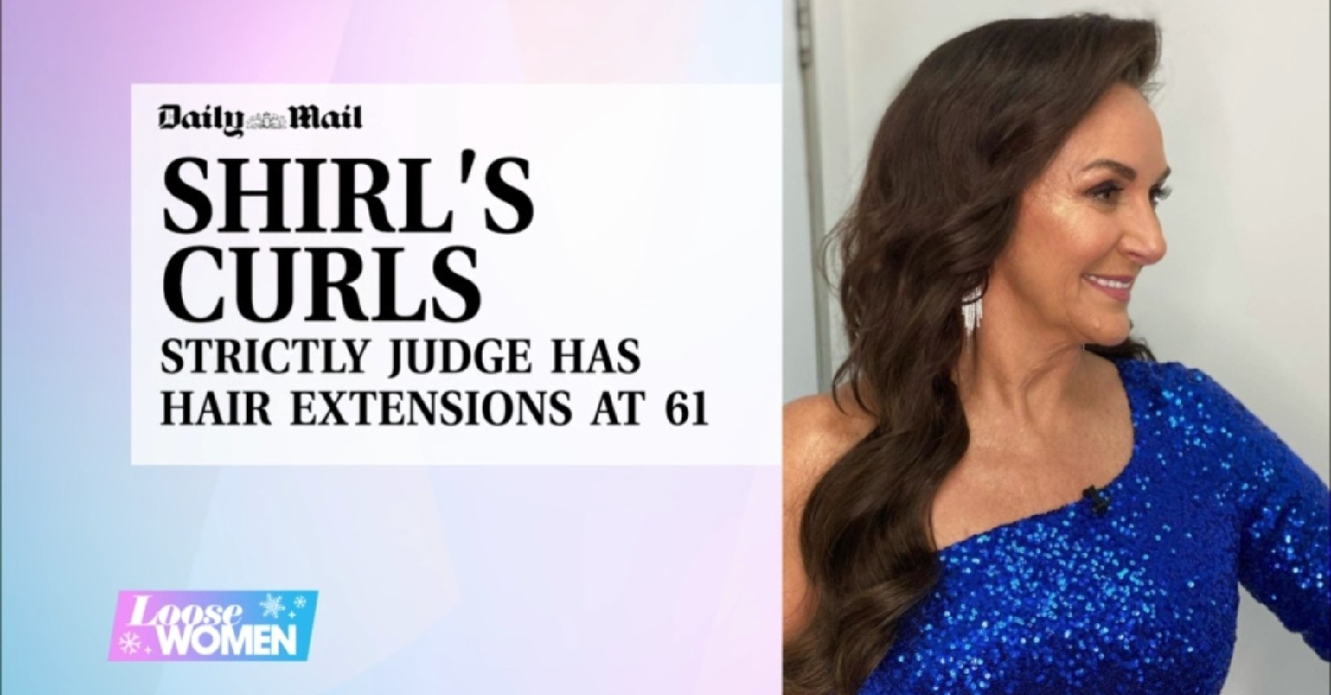 Article about Shirley Ballas Ruth Langsford showed on loose women