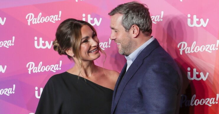 Pregnant Sam Faiers and Paul Knightly