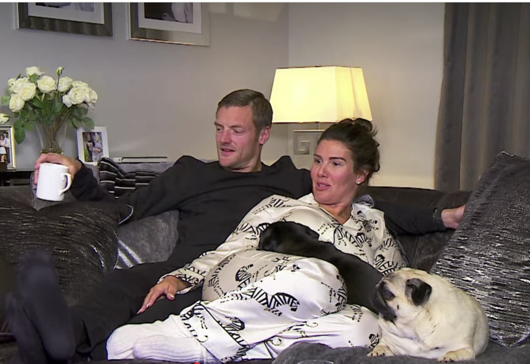 Jamie Vardy and Rebekah Vardy