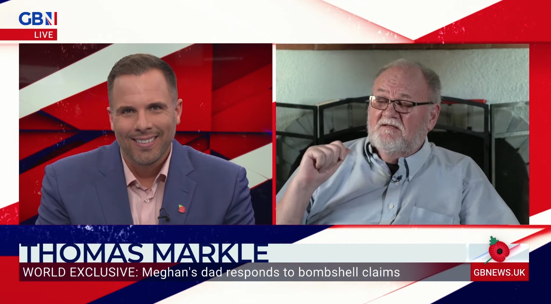 Thomas Markle accused his daughter Meghan of telling lies
