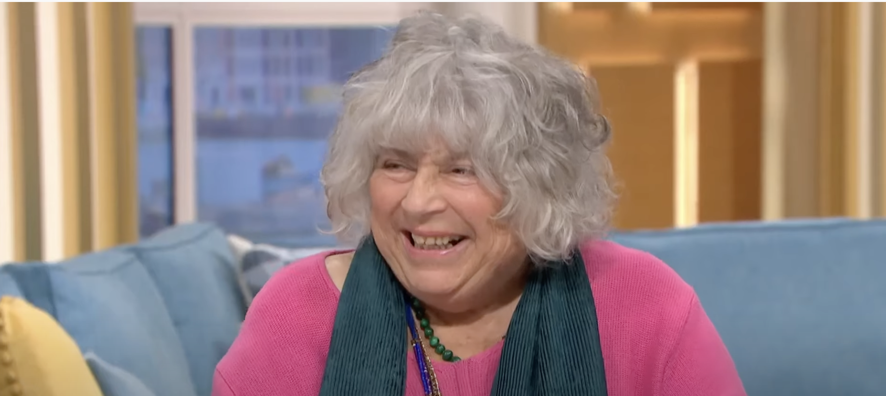 Miriam Margolyes on This Morning today