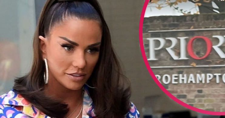 Katie Price said she was about to head back into The Priory