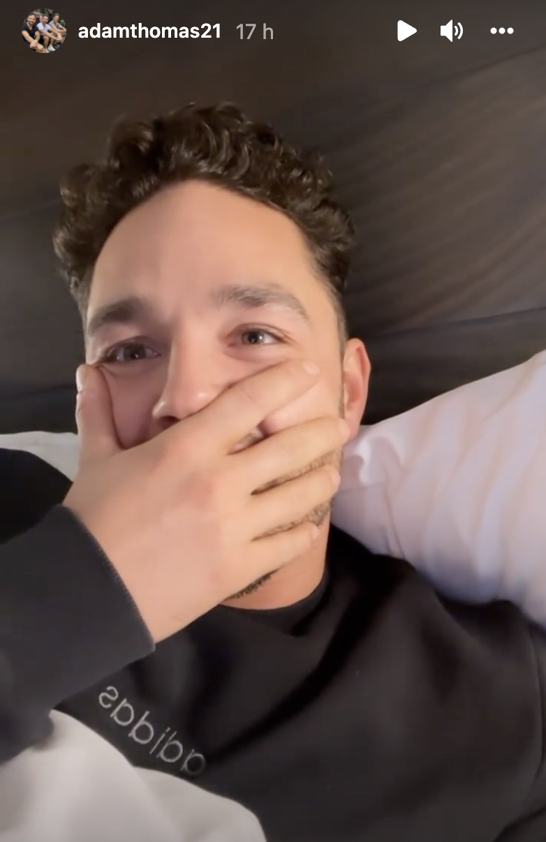 former I'm A Celebrity contestant Adam Thomas